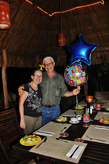 Freude herrscht - "Felix cumpleaño"...