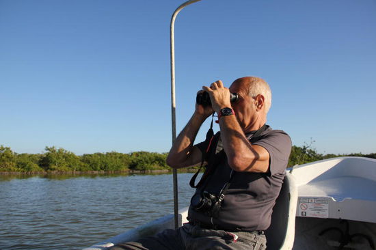 Spannend, was man auf dem Ausguck alles sieht...