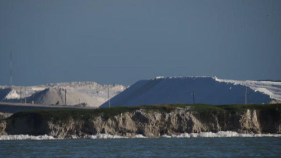 Die Salzsalinen von Las Colorados...