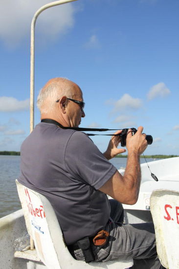 Wir sind mittlerweile wieder auf dem Boot... und treten den Rückweg an...