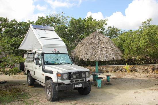 Anschliessend packen wir zusammen...