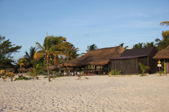 Die Strandbar... echtes Karibik-Feeling...