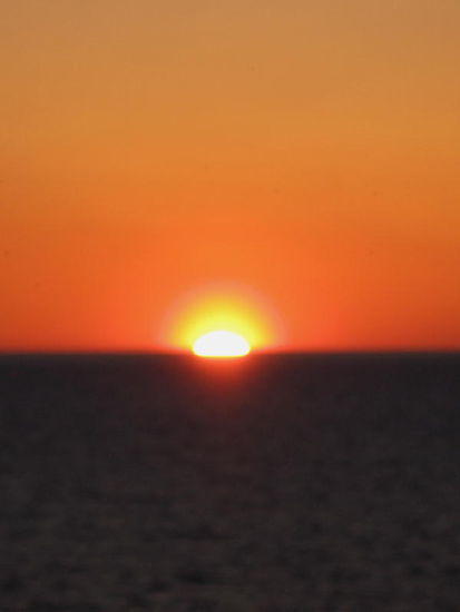 Sunset wie im Bilderbuch...