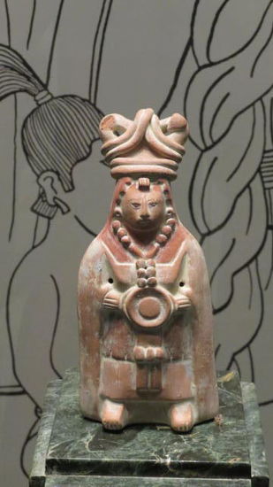 Tonfiguren aus der Maya-Zeit...