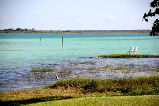 Die Lagune zeigt sich wirklich von der schönsten Seite...