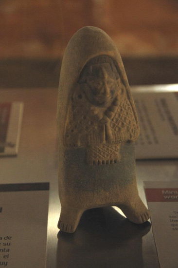 Damalige Mayafrau...