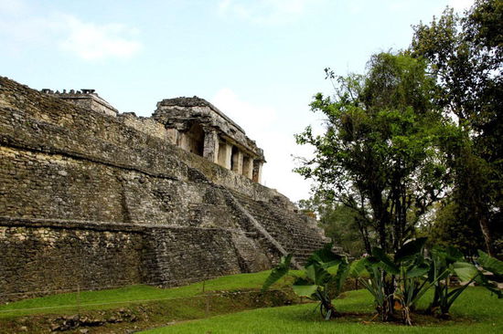 Die Rückseite des Palastes...