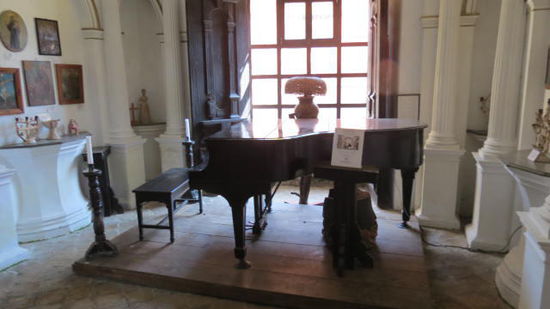Im Wohnhaus der Düby-Blom...