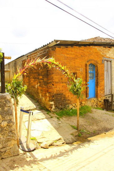 Wir haben die Gelegenheit, das Haus eines spirituellen Führers zu besichtigen...; im Zeremonienraum darf leider nicht fotografiert werden...