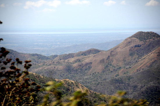 In der Ferne zeigt sich der Pazifik...