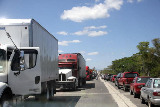 Geschafft - wir können die Weiterfahrt aufnehmen...