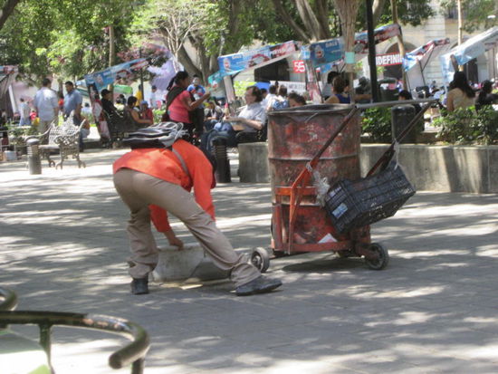 Die Saubermänner...