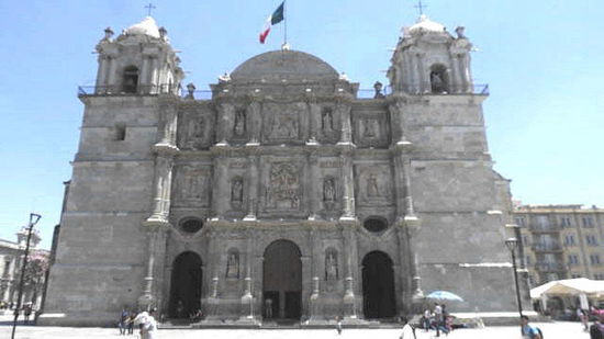 Der Dom von Oaxaca...