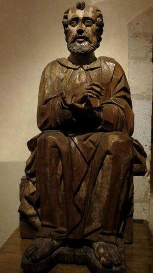 Im Gefolge - die katholische Kirche....; hier der Stellvertreter und mein Namensvetter Petrus....