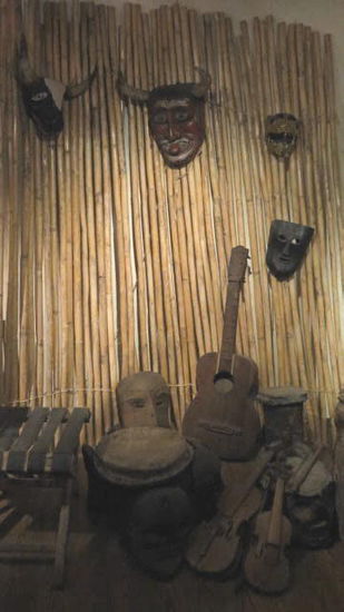 Damalige Musikinstrumente...