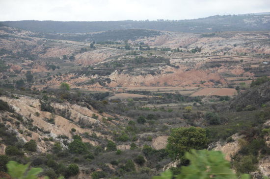 Wenn's da schüttet - und das kann es ausgiebig - erstaunt es nicht, dass vieles, was im Weg steht, weggerissen wird...