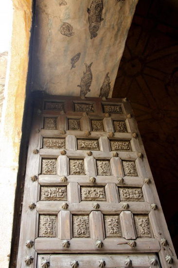 Hier bei der Kathedrale von Cuernavaca...