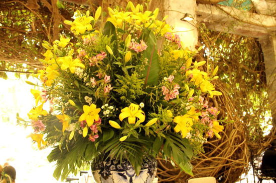 Schlicht eine Augenweide - diese Blumensträusse...