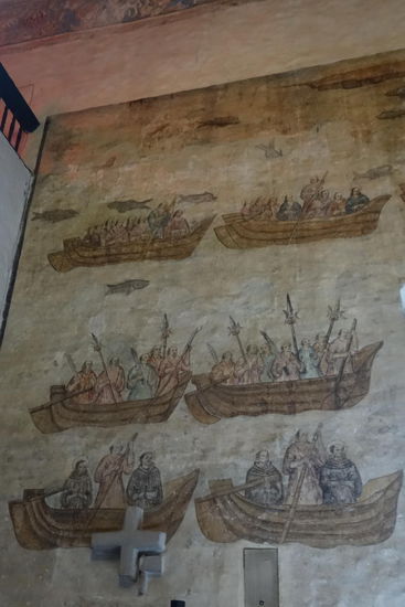 Von Cuernavaca aus zogen die Franziskaner hinaus in die neue Welt...; sie missionierten in Japan und auf den Philippinen...;