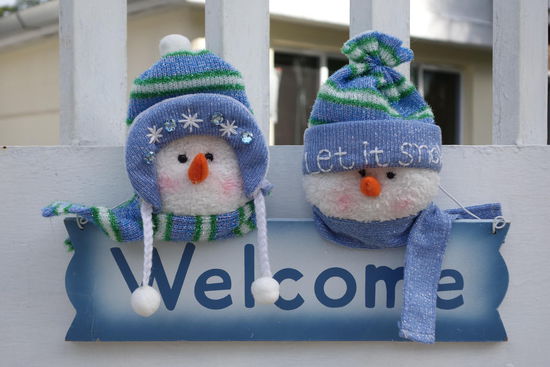 Ein herzliches Welcome für unsere Gäste...