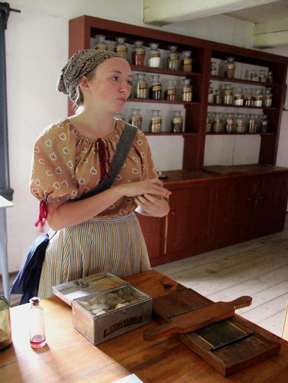 Herstellung von Pillen...