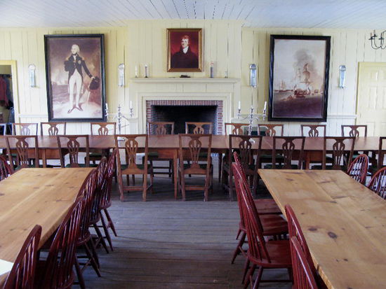 Man musste sich hocharbeiten und durfte jeweils einen Stuhl nachrücken...