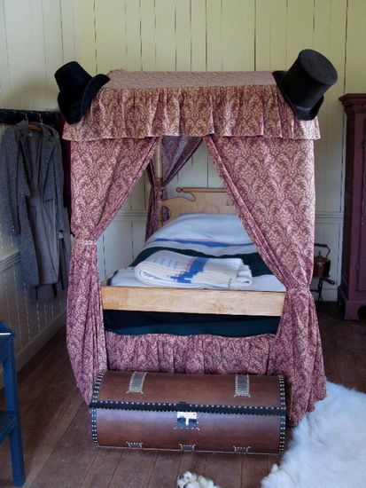 Das Schlafgemach des Chefs...