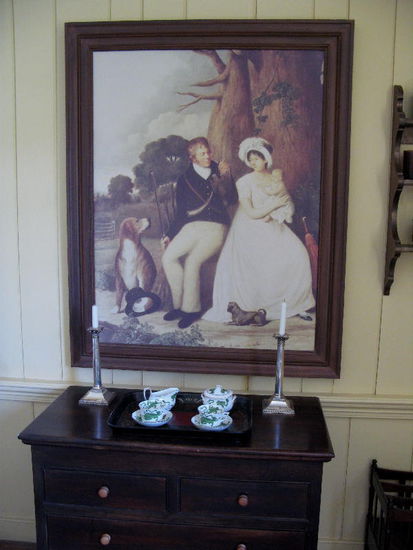 Zu Besuch bei der Hausherrin...