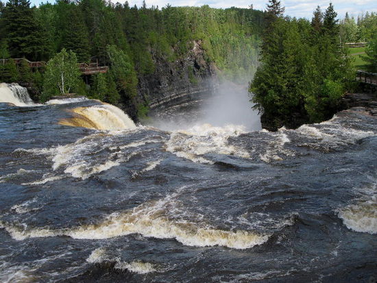 Die Stromschnellen...