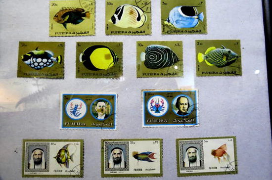 Fische als Briefmarken...!