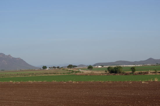 Mit den letzten Sonnenstrahlen erreichen wir unsere heutige Tagesetappe in Las Glorias...