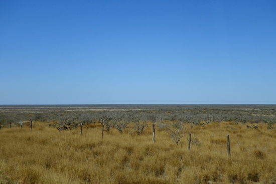 Eine schier unendliche Weite bis zum Horizont...