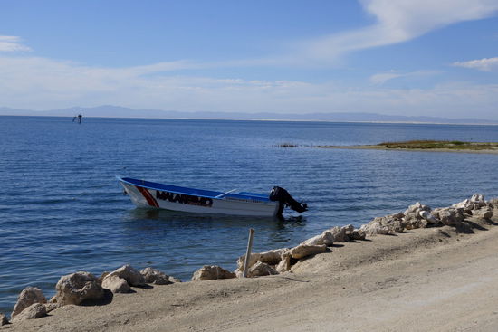Wir verabschieden uns von den Walen, den Seelöwen und der wunderschönen, einsamen Lagune...