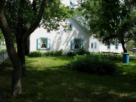 Haus von Einwanderern aus der Ukraine...