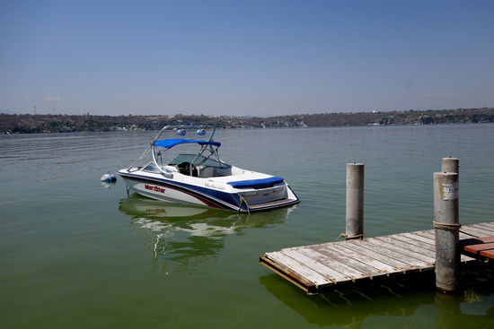Schön - mal diese Lagune aus der Nähe zu betrachten