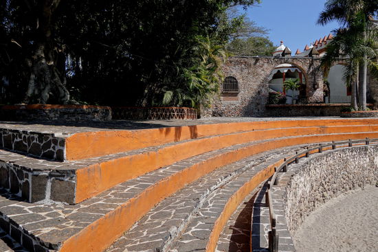 Eine Arena, welche wohl auch heute noch benutzt wird vor allem für Reitaufführungen oder Pferdedressur...