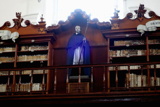 Der Gründer der Bibliothek, Bischof Palafox