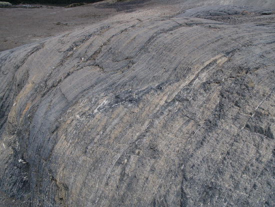 Vom Gletscher geschliffen...