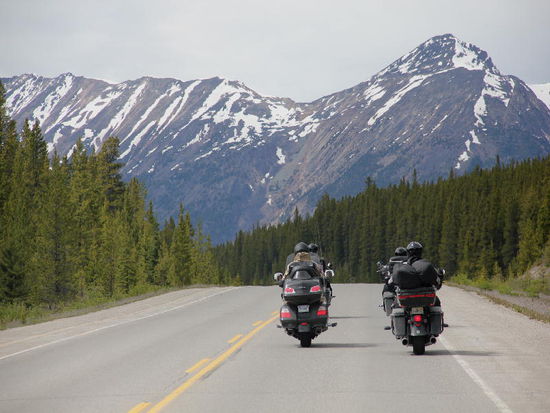 Auch wir fahren zurück zum CP...