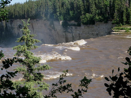 Stromschnellen und Wasserkante...