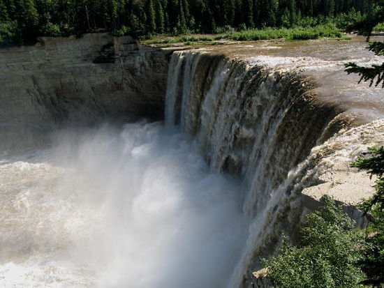 Der Alexandra Wasserfall...