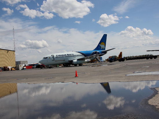 Dicht daneben die Konkurrenz...