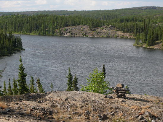 Wegweiser der Indianer...