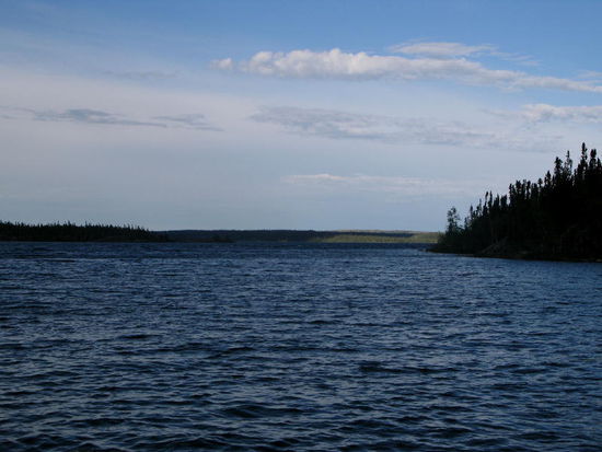 Wir halten bei einem CP, der von Einheimischen bevorzugt wird...; ein Eldorado für Bootsfahrer und Segler...; weit über 100 km können hier zurückgelegt werden...