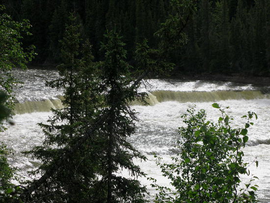 Die ersten Stromschnellen...