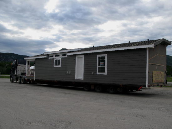 Haustransport à la Canada...