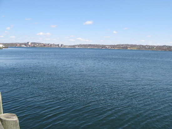 Spaziergang im Hafen von Halifax...