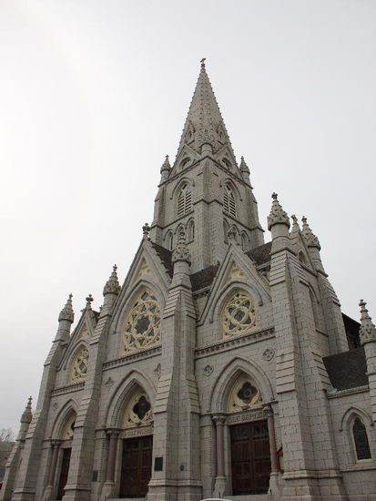 Die Baptistenkirche...