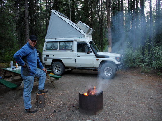 Beim Campground...