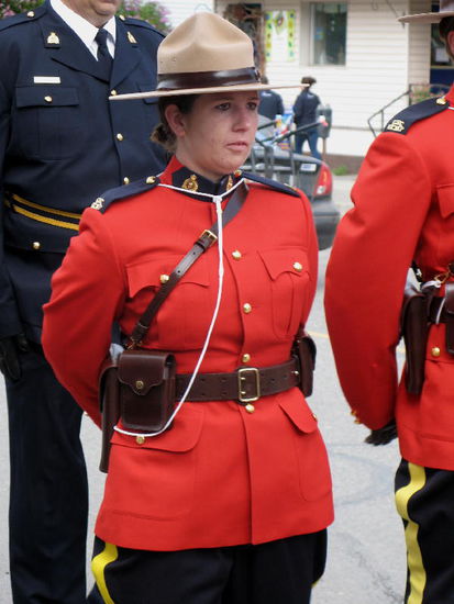 Kanadischer Charme in Uniform...